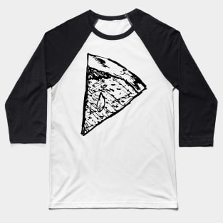 Sketch ink pizza slice Baseball T-Shirt